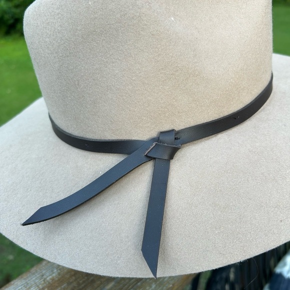 Eugenia Kim Virginia felt leather knot strap Hat main image 6